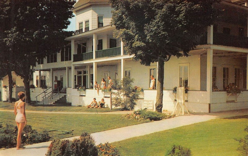 Epworth Heights Hotel - Vintage Postcard